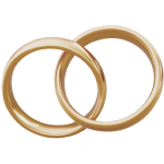 Свадебный букет кинолент