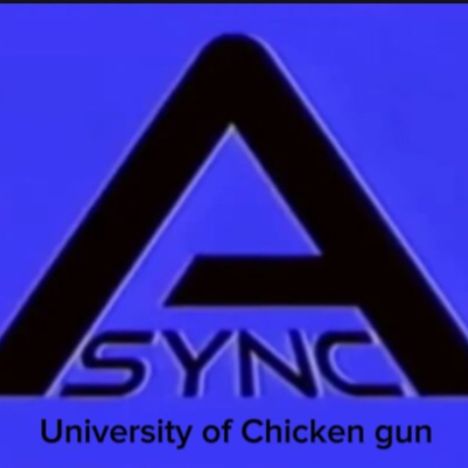 Иконка канала async institute chicken gun
