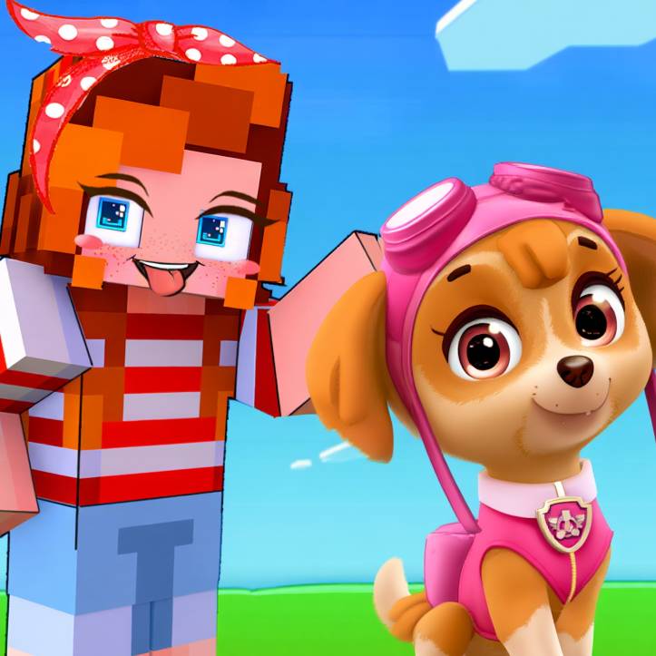 Иконка канала Нэнси и Щенячий Патруль 🌈 Майнкрафт