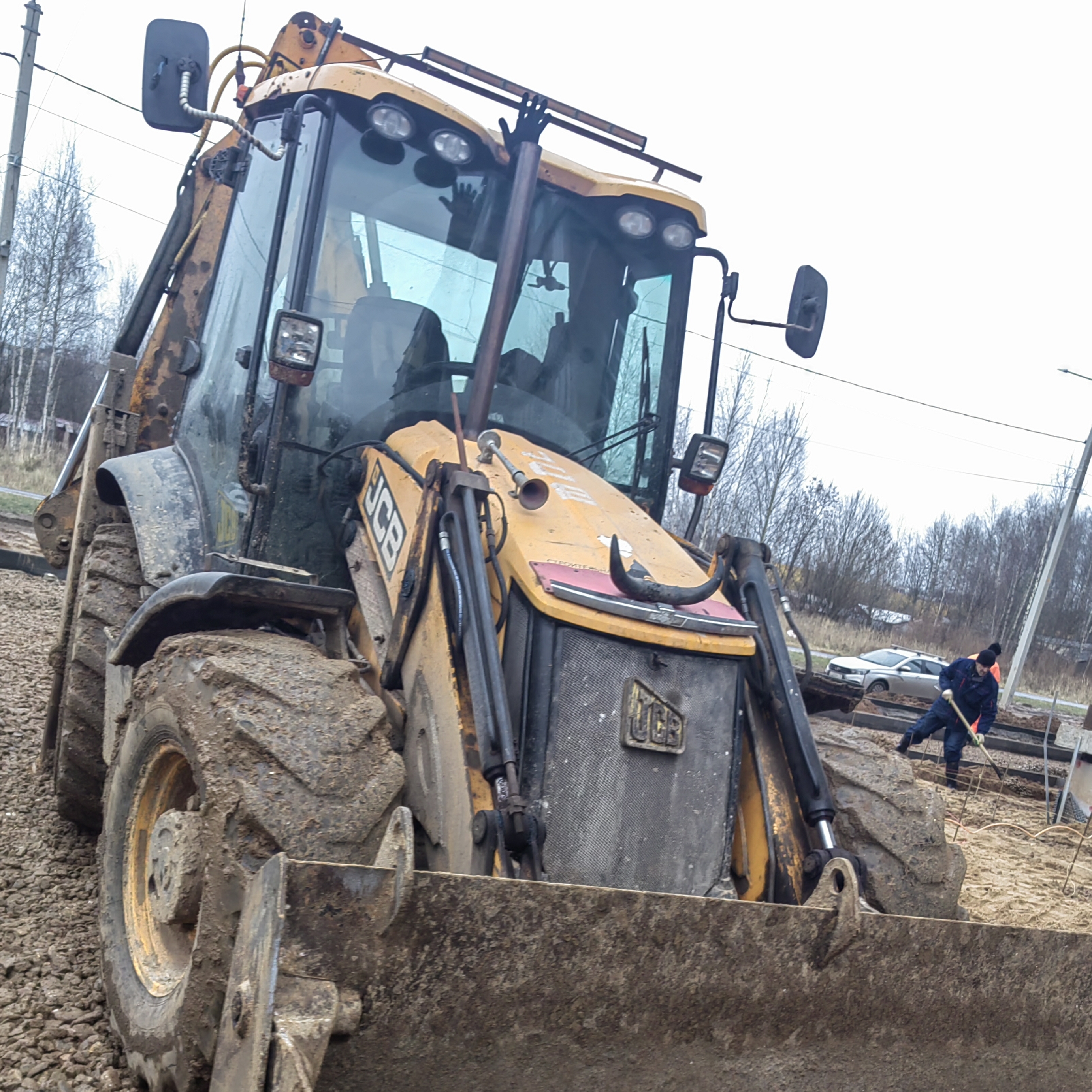 Иконка канала эксковатор погрузчик 44рус