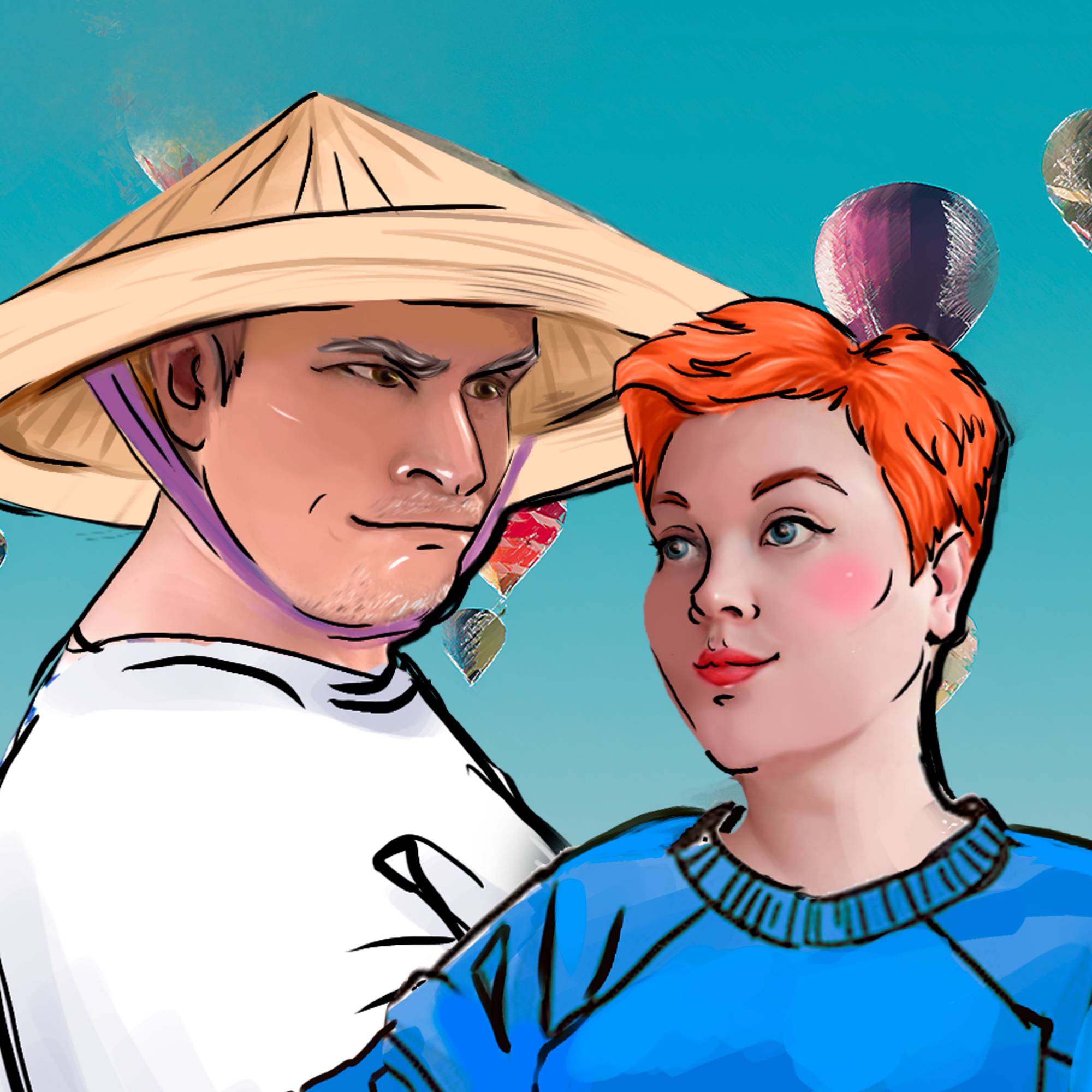 Иконка канала Пиратская Жизнь - Нина и Вовчик