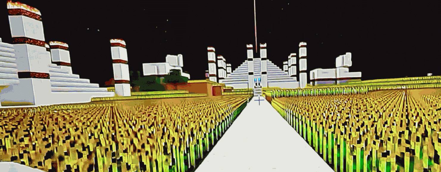 Бабушка в Майнкрафте