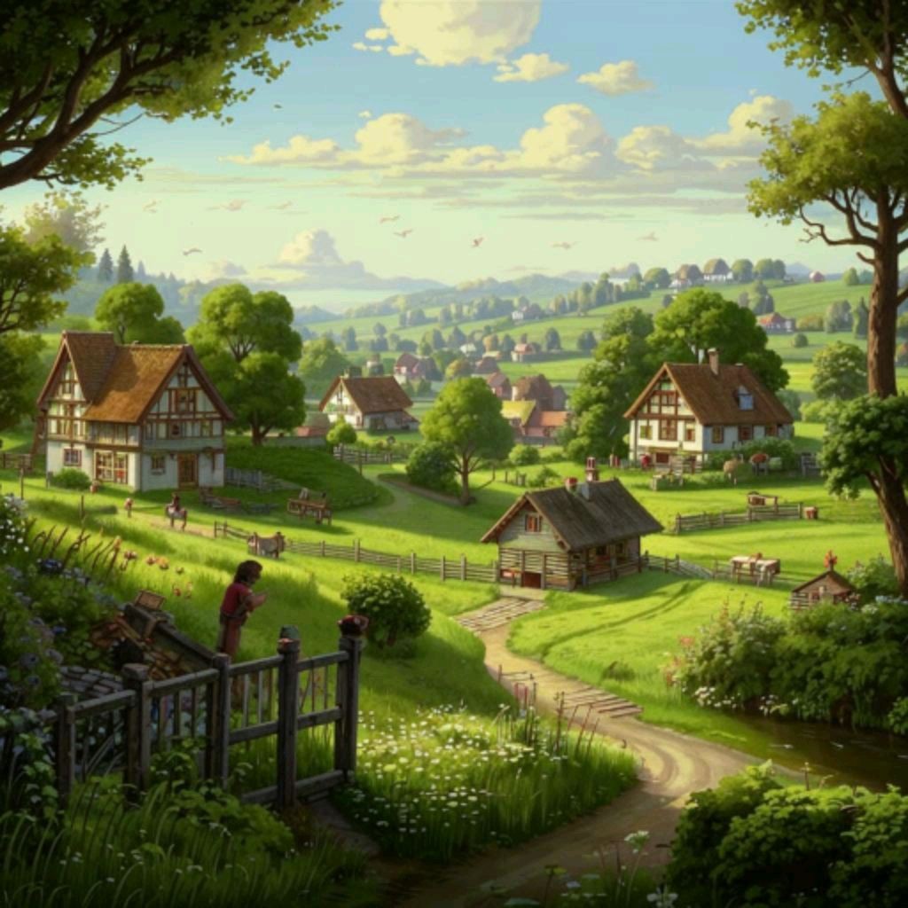 Деревня моя.