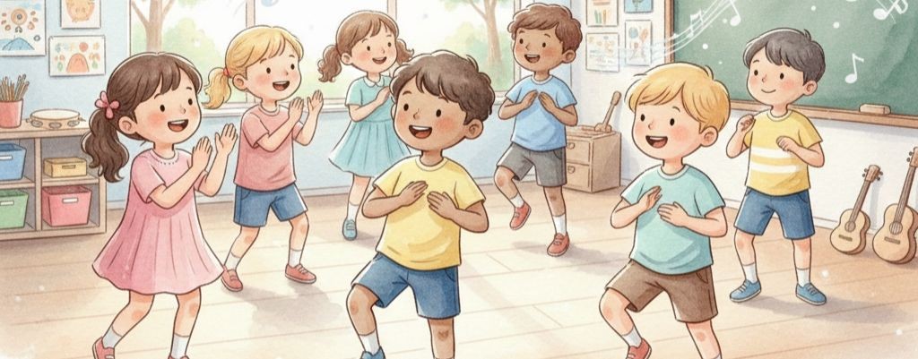 Активная музыка для развития детей