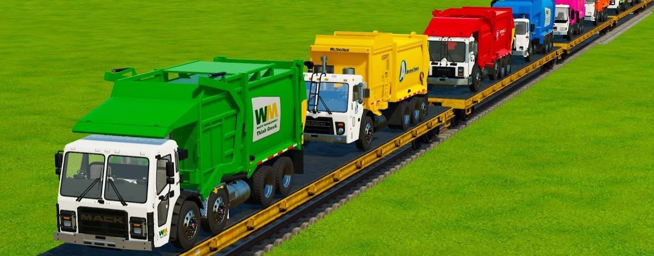 Мультики про машинки - Большие машины