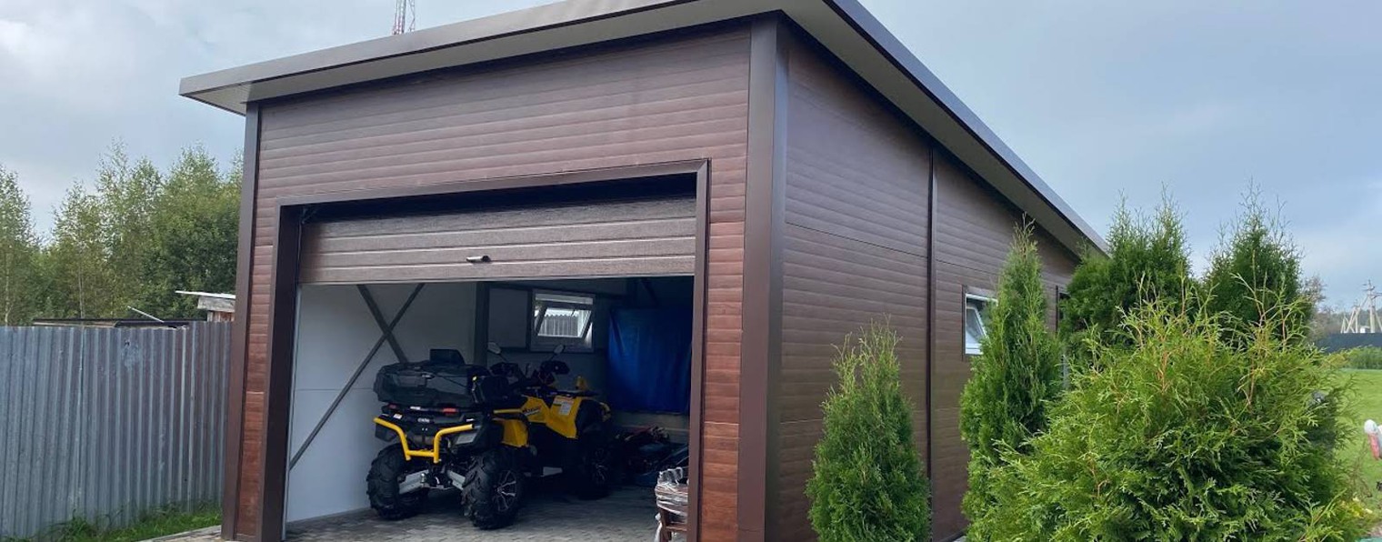 Гараж комплект Гаражи из сэндвич панелей