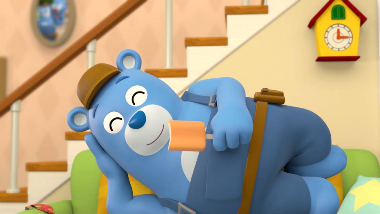 Супер Зак, 1 сезон, 4 серия. Замерзший бассейн.