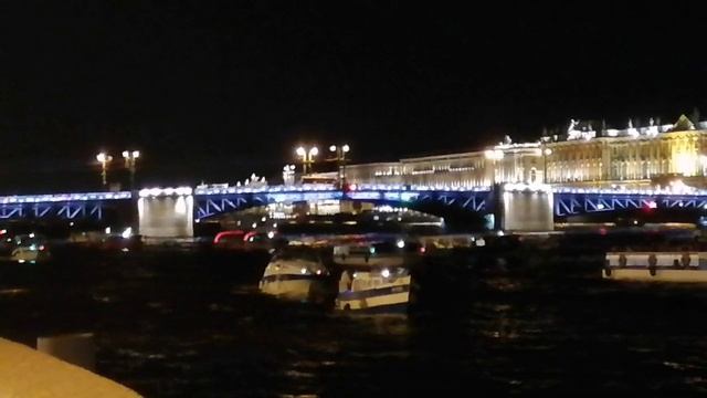 РАЗВОД МОСТОВ * САНКТ-ПЕТЕРБУРГ * АВГУСТ 2020 ГОДА