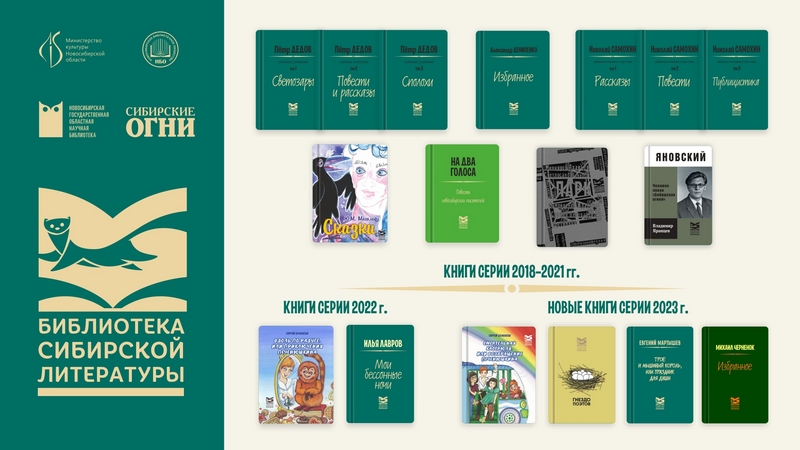 Презентация серии «Библиотека сибирской литературы»