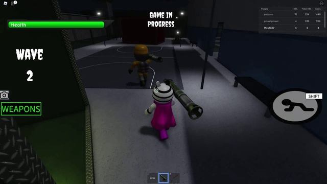 Roblox Piggy Zombie Rush Gameplay PC