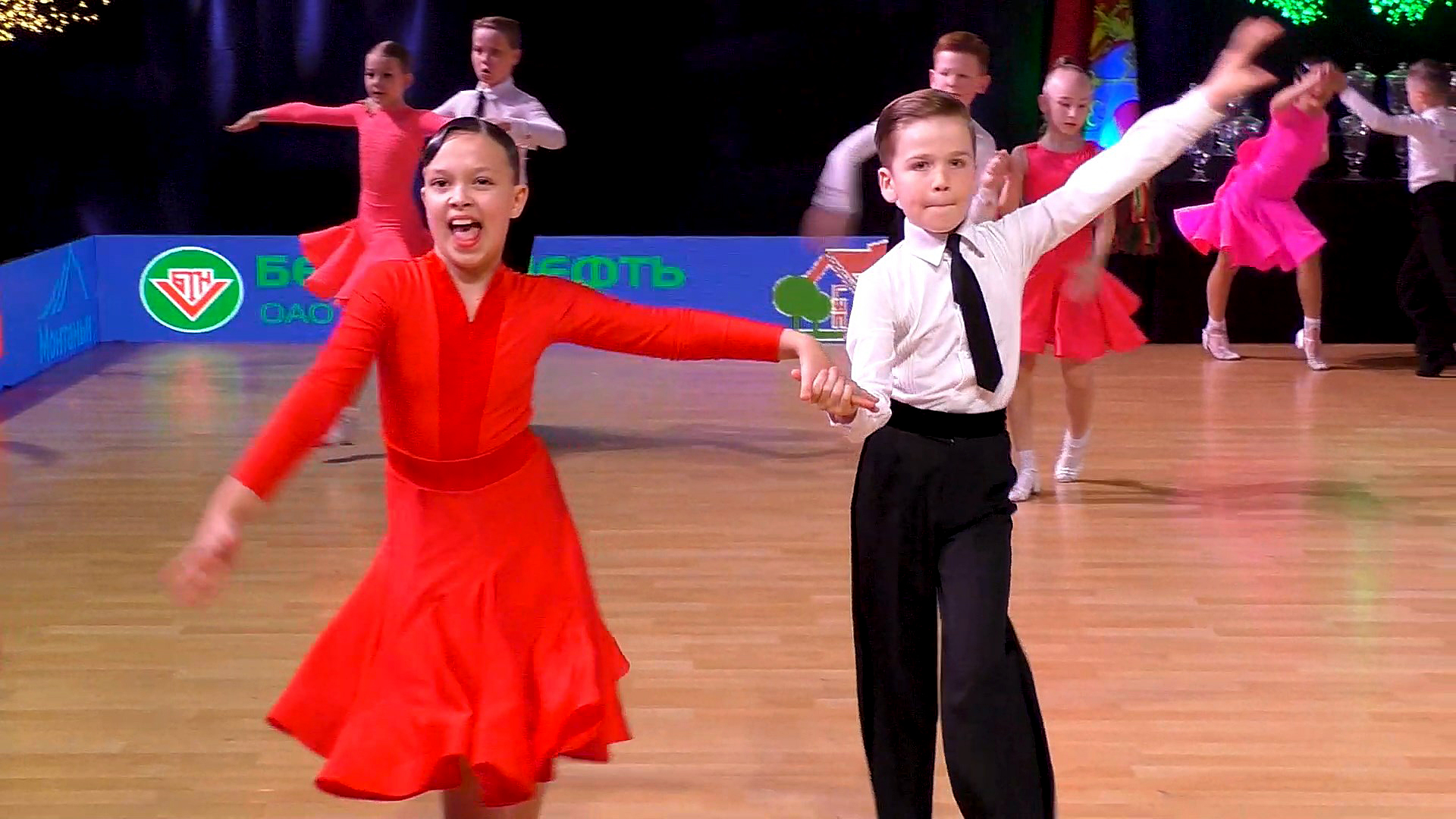 Дети-2 La (E) 1/2 финала: ча-ча-ча, самба, джайв -- Lida Open 2023 спортивные бальные танцы