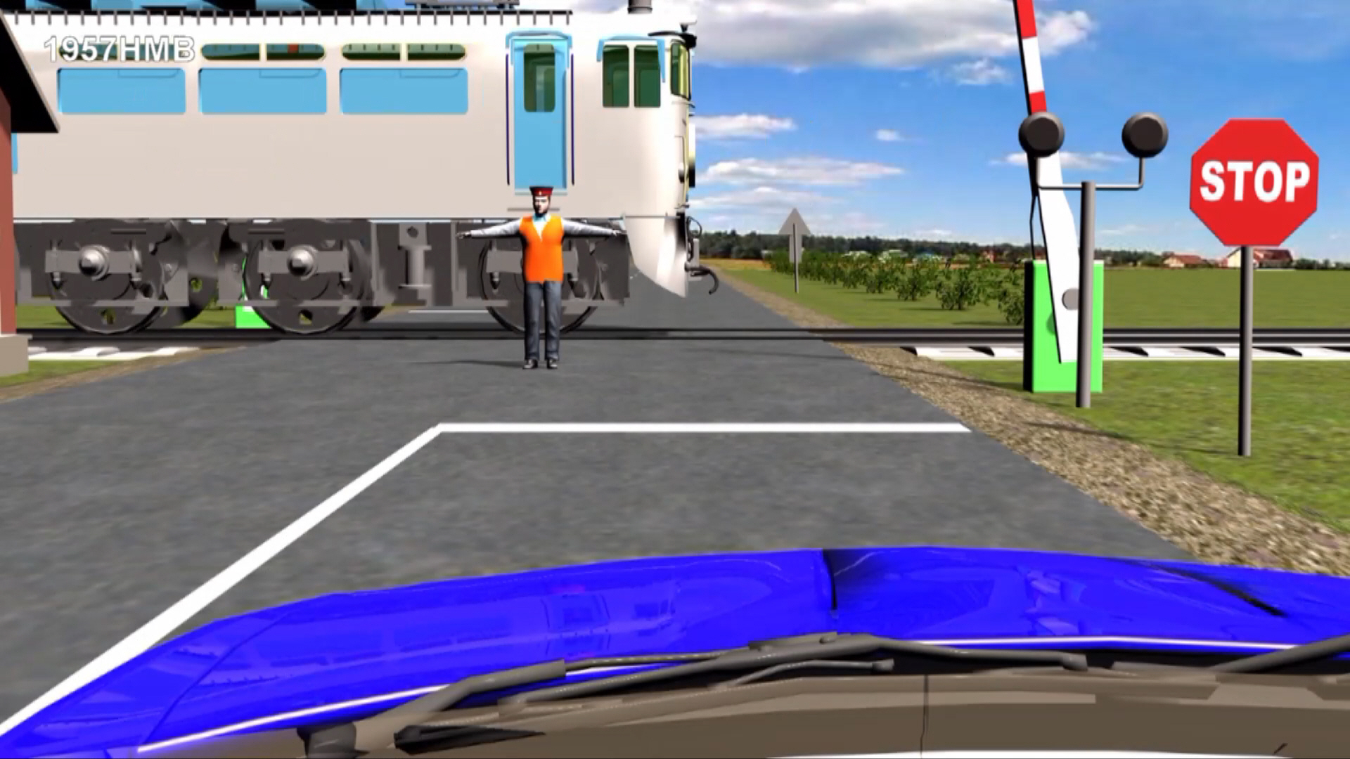 Движение через железнодорожные пути