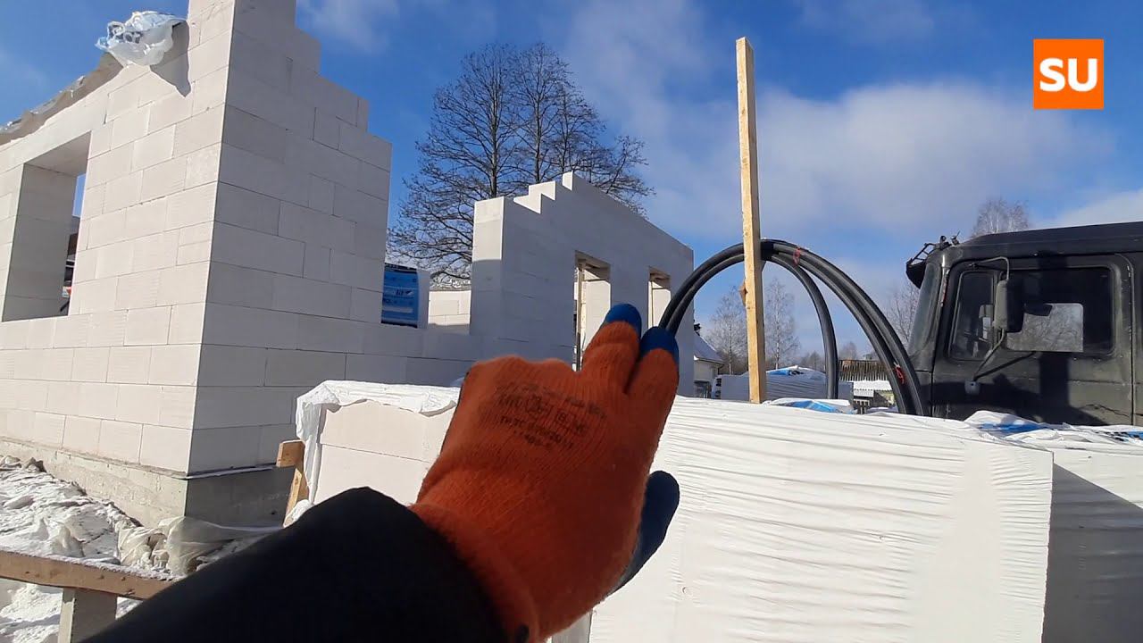 Достраиваем первый этаж дома Сумароково в Конаково