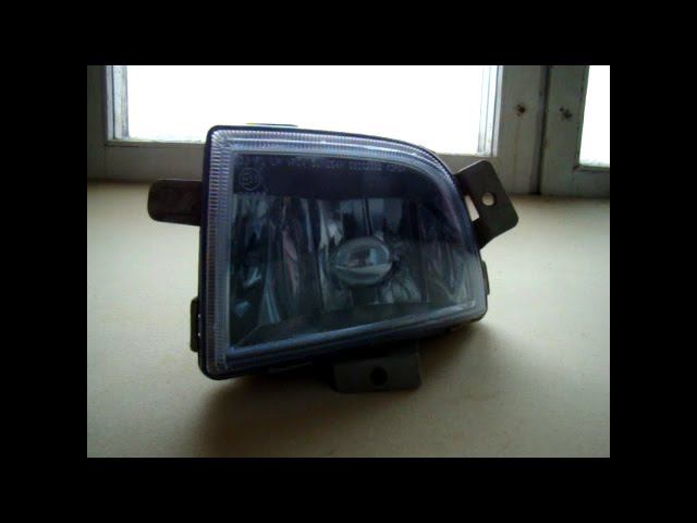 замена лампы противотуманной фары на авео