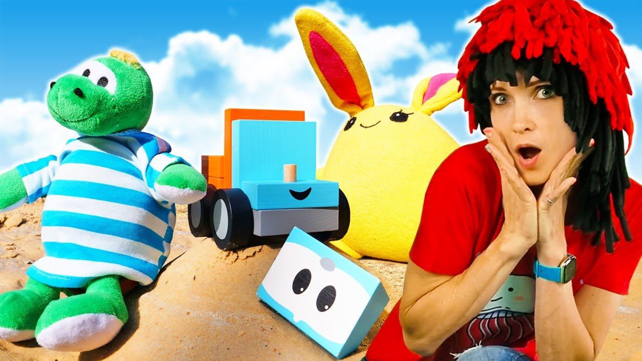 Маша Капуки Кануки и Лаки играют в конструктор Лева! Видео для детей Мама для Лаки - Трейлер