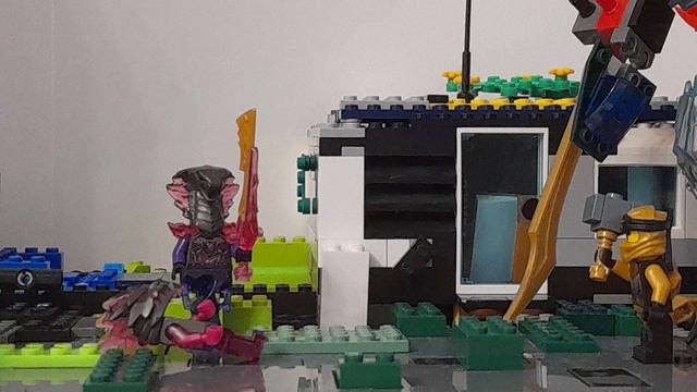 Сняли Lego  мультик,с крутыми персонажами.