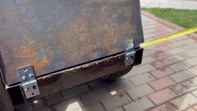 Сделал капот на мини-трактор. Рассказываю, чтобы сделал любой у себя в гараже.