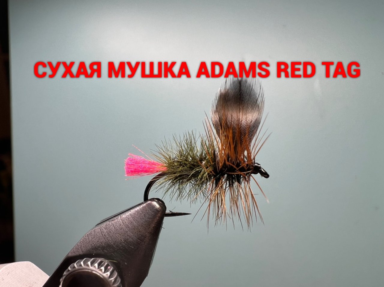 Сухая мушка Adams Red Tag Как связать от GM FLY