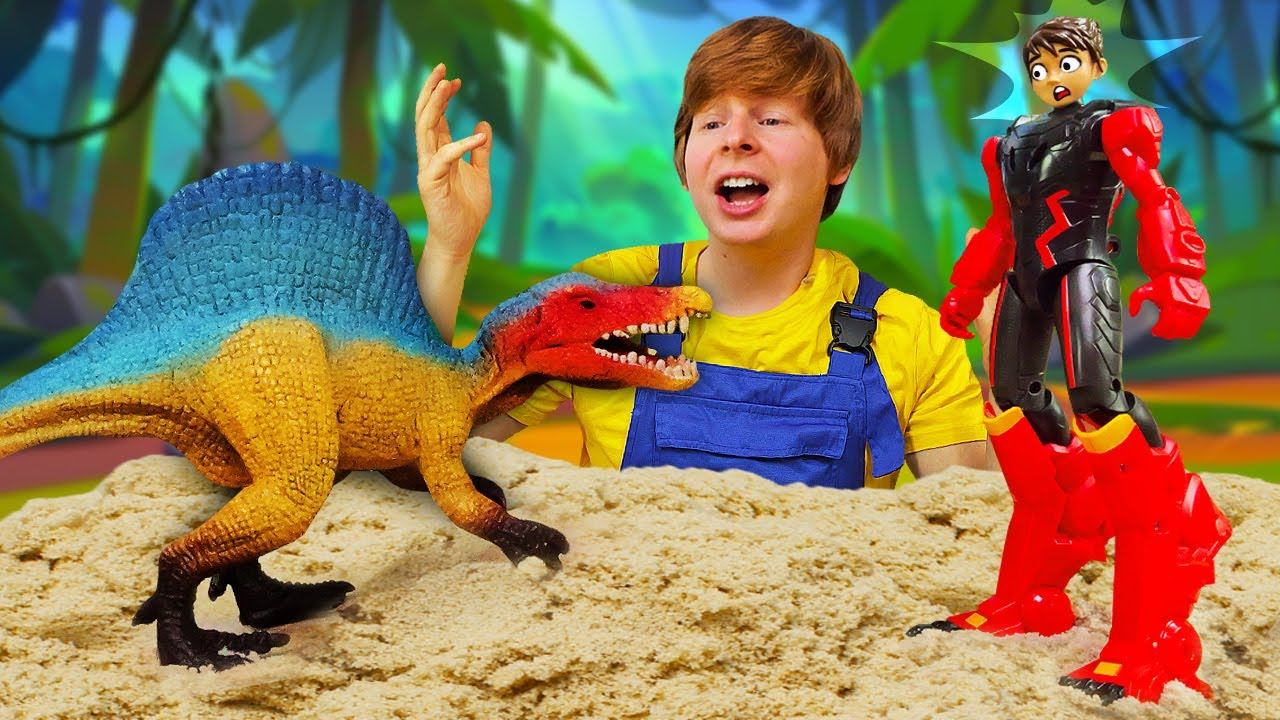 Что случилось в Диномире? Игрушки из мультиков Диностер отправляются на новую миссию! Игры для детей