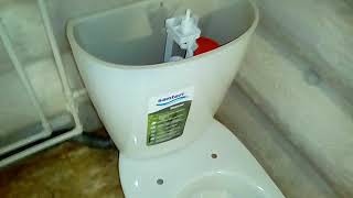 Как собрать сливной бачок унитаза!