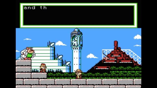 Dendy (Famicom,Nintendo,Nes) 8-bit Chip & Dale 2 часть Битва с Боссами