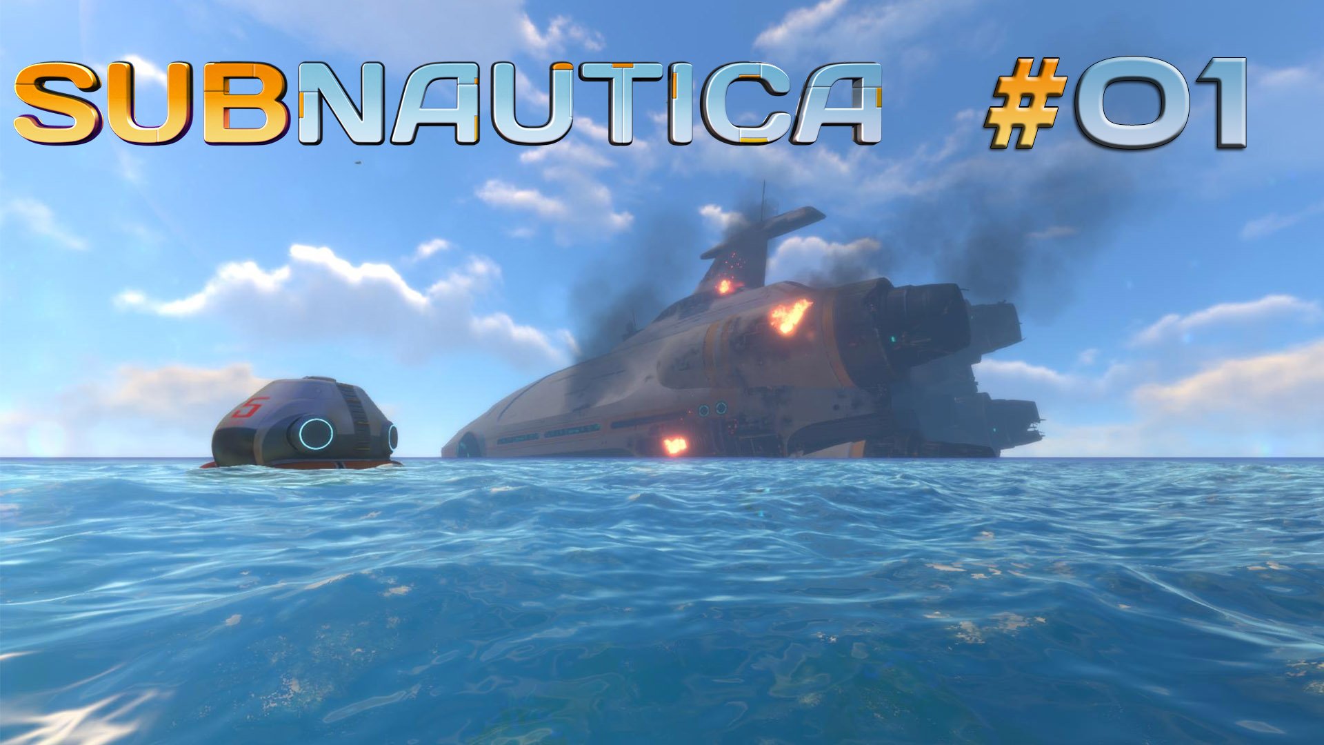 Subnautica прохождение #1 Крушение и погружение на планете 4546B