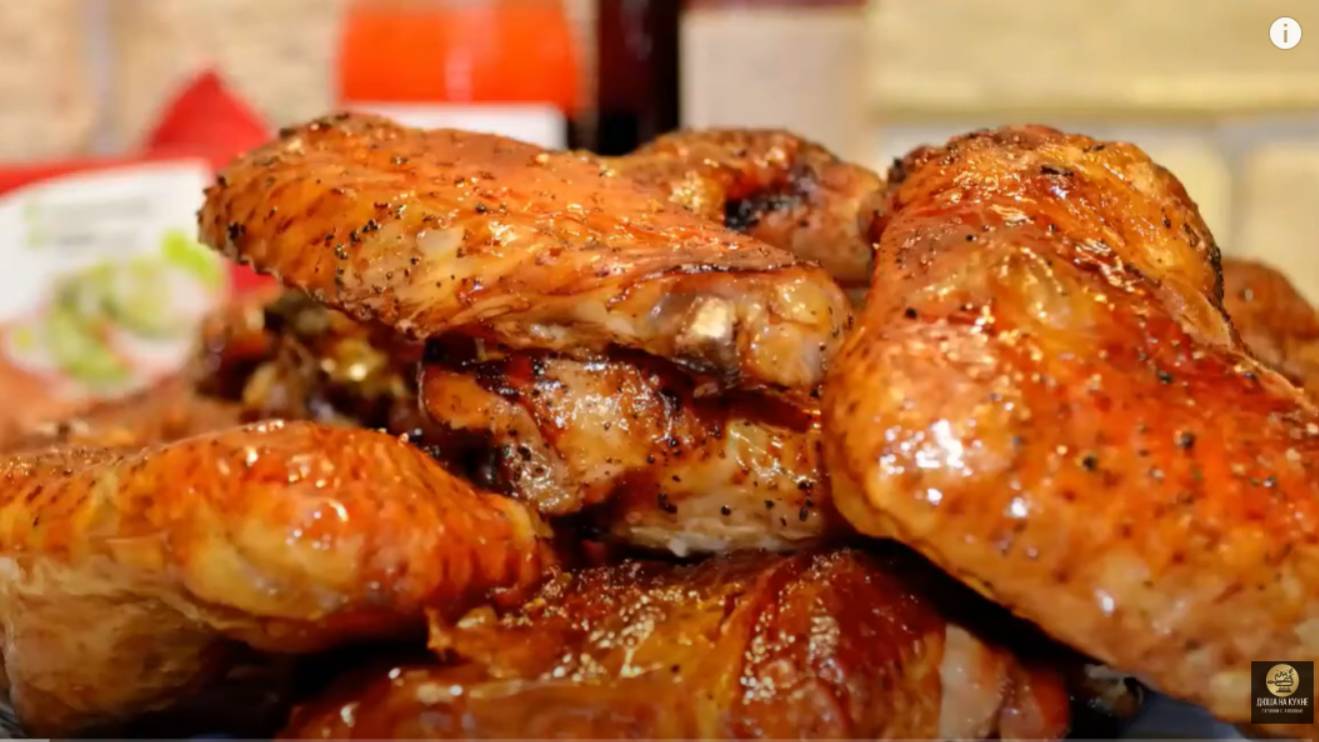 Шашлык в духовке. Крылышки в духовке. МАНГАЛЬНЫЕ крылышки гриль.