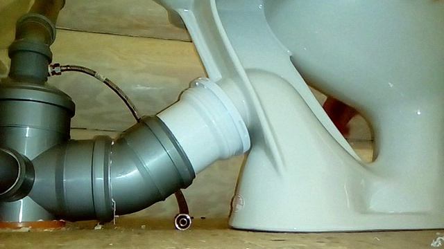 Как установить унитаз!