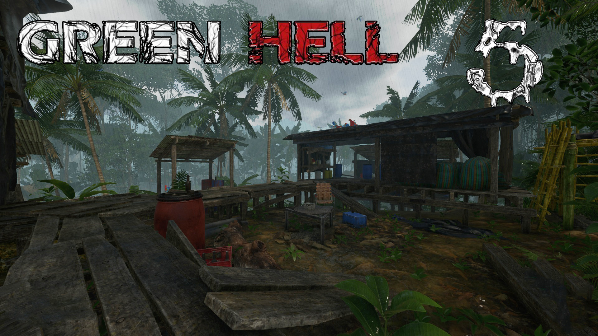 GREEN HELL #5 Битва с кайманом