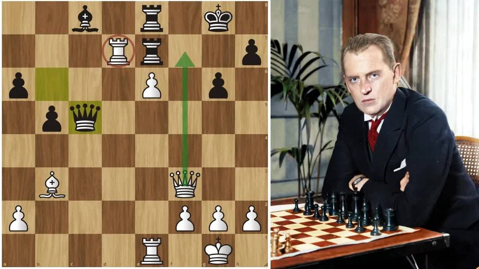 А.Алехин - А.Селезнев  МОЩНАЯ атака в Ферзевом гамбите! Шахматы [PT0GHOmtrsg]