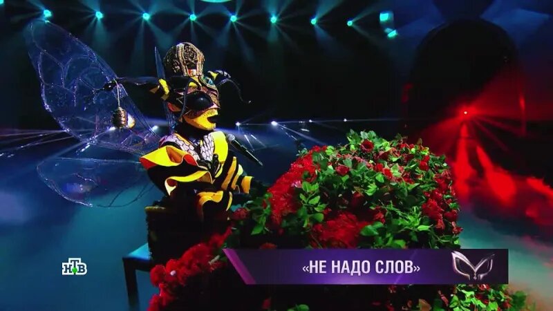 Пчела - Не надо слов (Алсу. Шоу «Маска»)