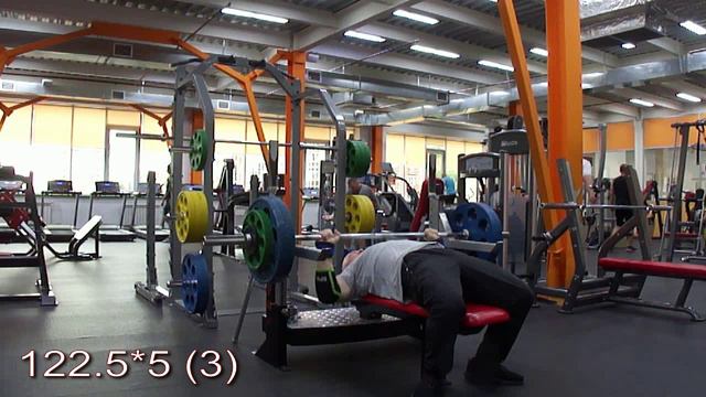 Жим лёжа в 55 лет. Linear bench press program. Мц9. Д1. (продолжение)