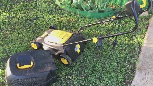 Газонокосилка электрическая HUTER ELM-1400 P - обзор