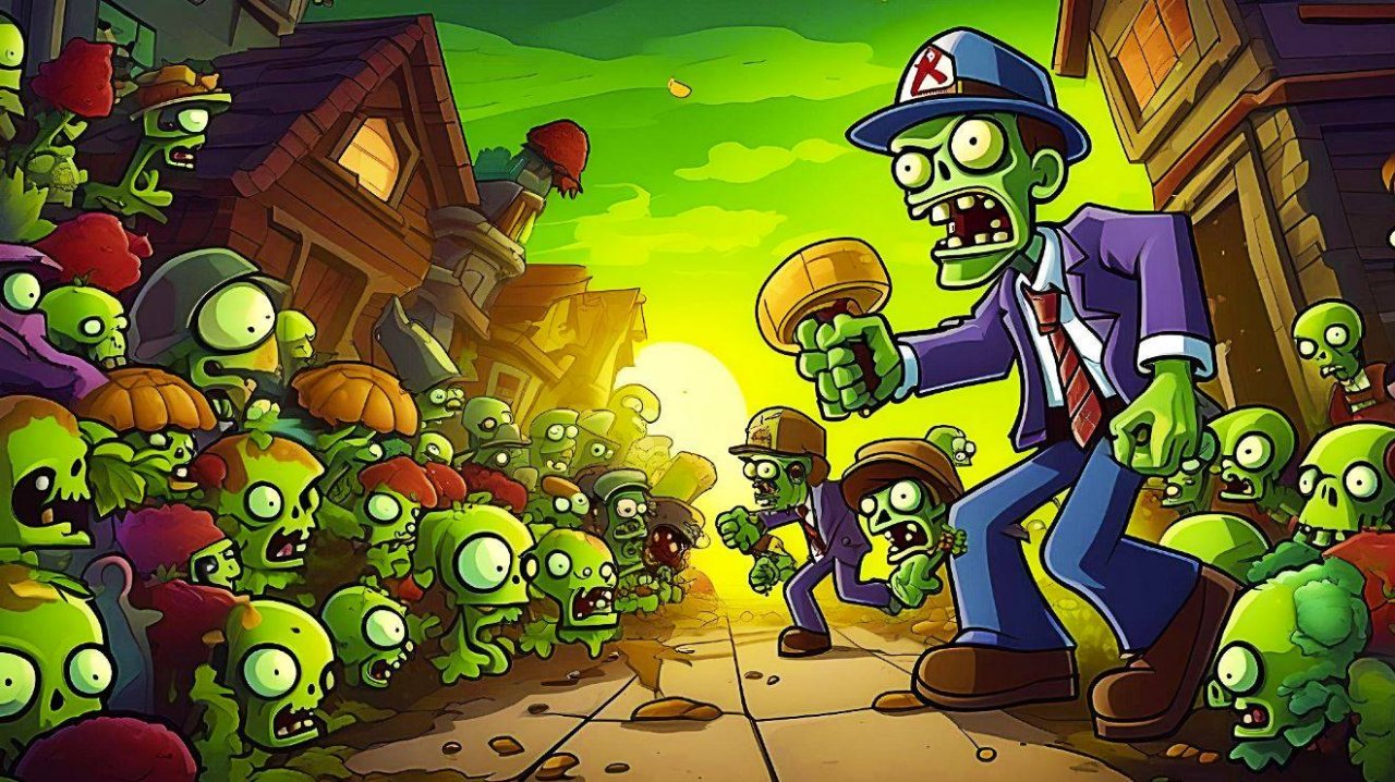 Plants VS Zombie 🌻🧟 #-#. ЧТО ЗА ЖЕСТЬ ЭТИ МИНИ-ИГРЫ ТО ???