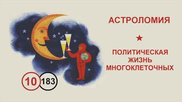 183. Политическая жизнь многоклеточных. Лекция №10 по астроломии
