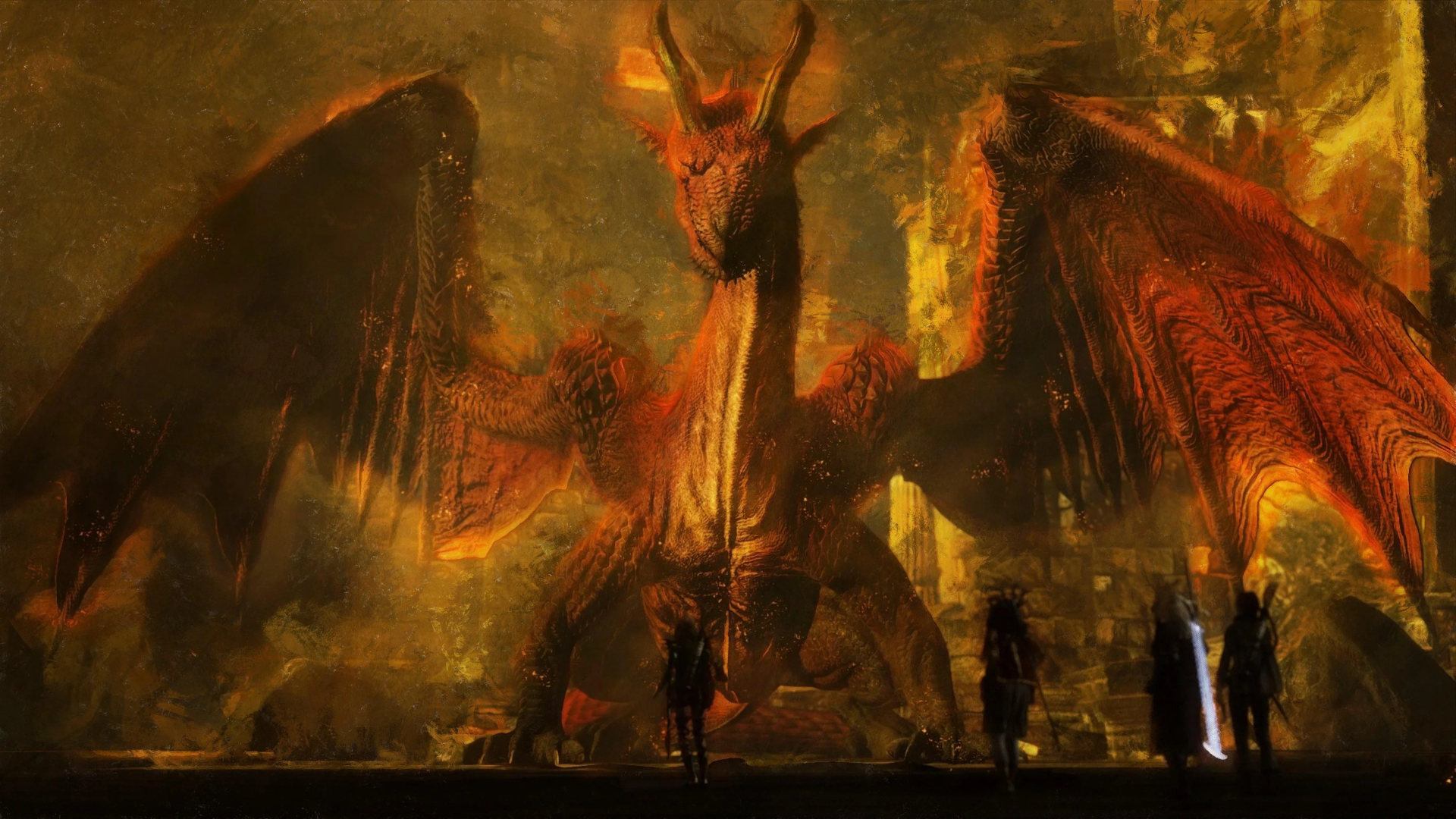 Интро Dragons Dogma Dark Arisen