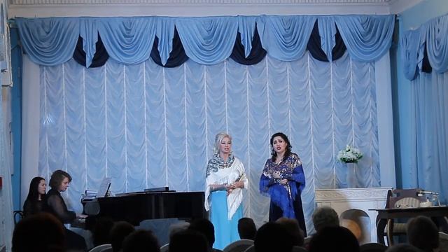 С. Туликов. "Ты промчи меня зима!" исп. Надежда Иващенко и Галия Чаванина-Валеева.