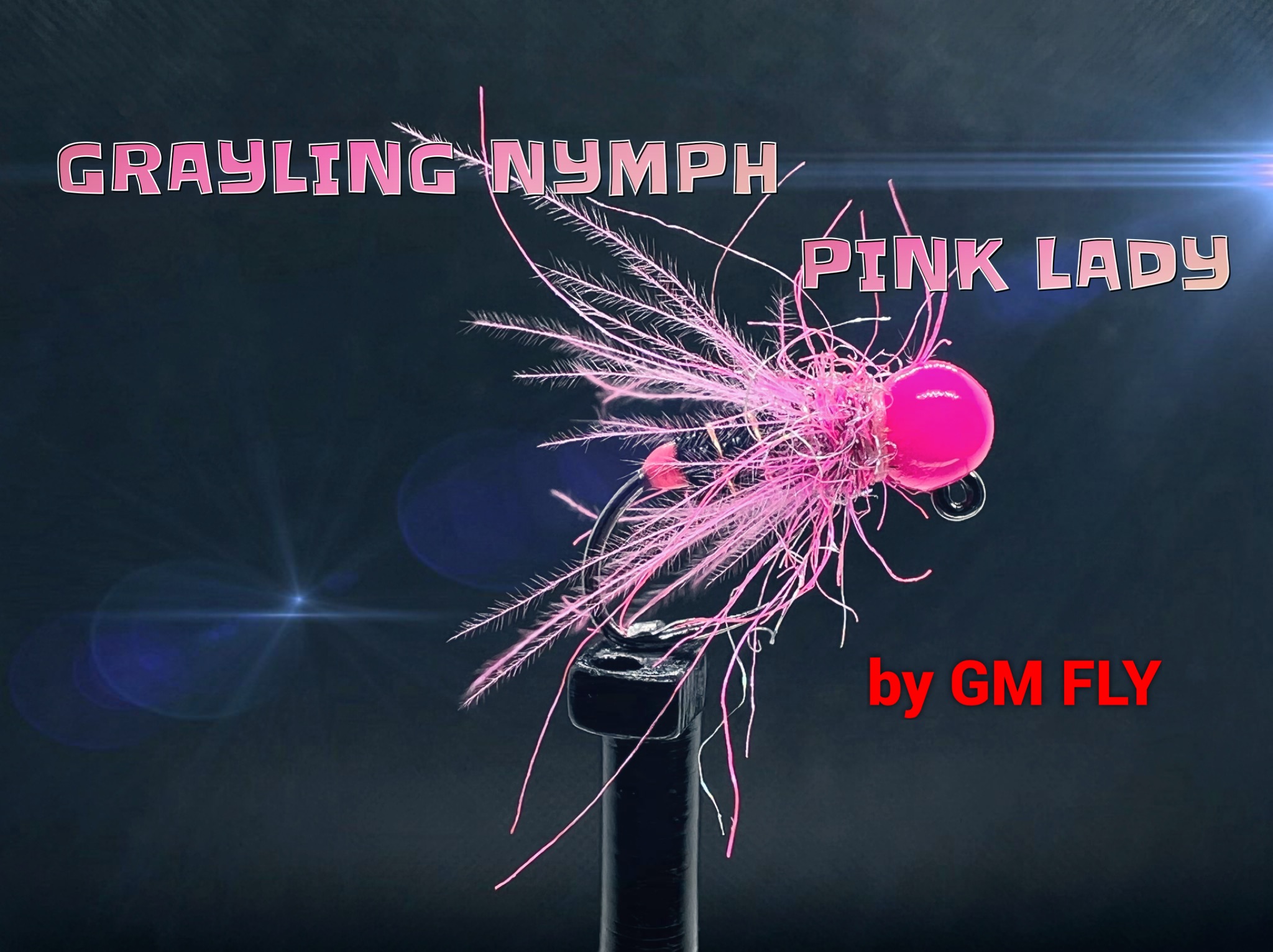 Хариусовая нимфа Pink Lady Как связать от GM FLY