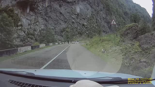 Абхазия. Рица. Часть 5. Водопад Мужские слёзы - озеро Рица