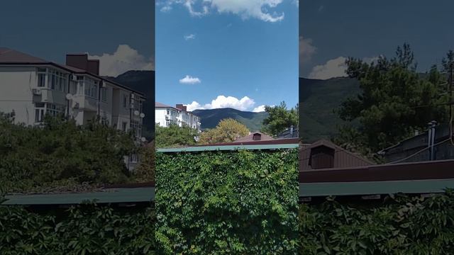 Вид на горы с номера ⛰️ Геленджик ☀️