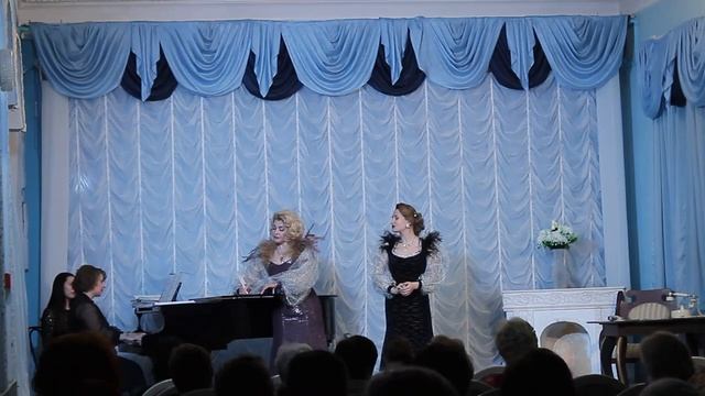 В. Моцарт "Свадьба Фигаро. Дуэт графини и Сюзанны, Исп. Оксана Сычёва и Мария Менщикова.