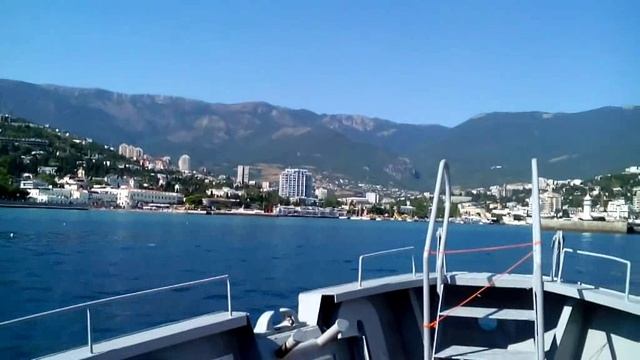 Крым. Ялта. Вид с .моря