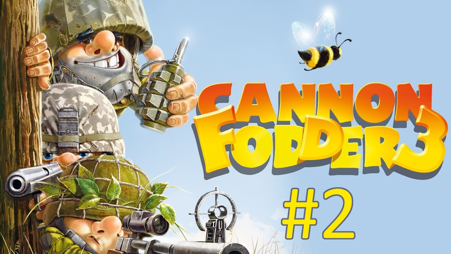 Прохождение Cannon Fodder 3 - Миссия 4. Операция Молчаливый тунец