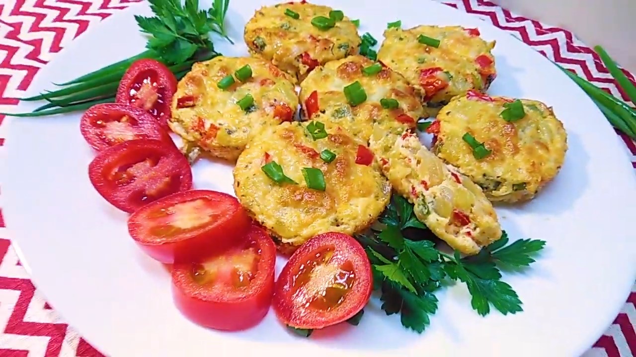 КЕКСЫ из Овощей без муки /_Vegetable cupcake/ ЗАКУСКА