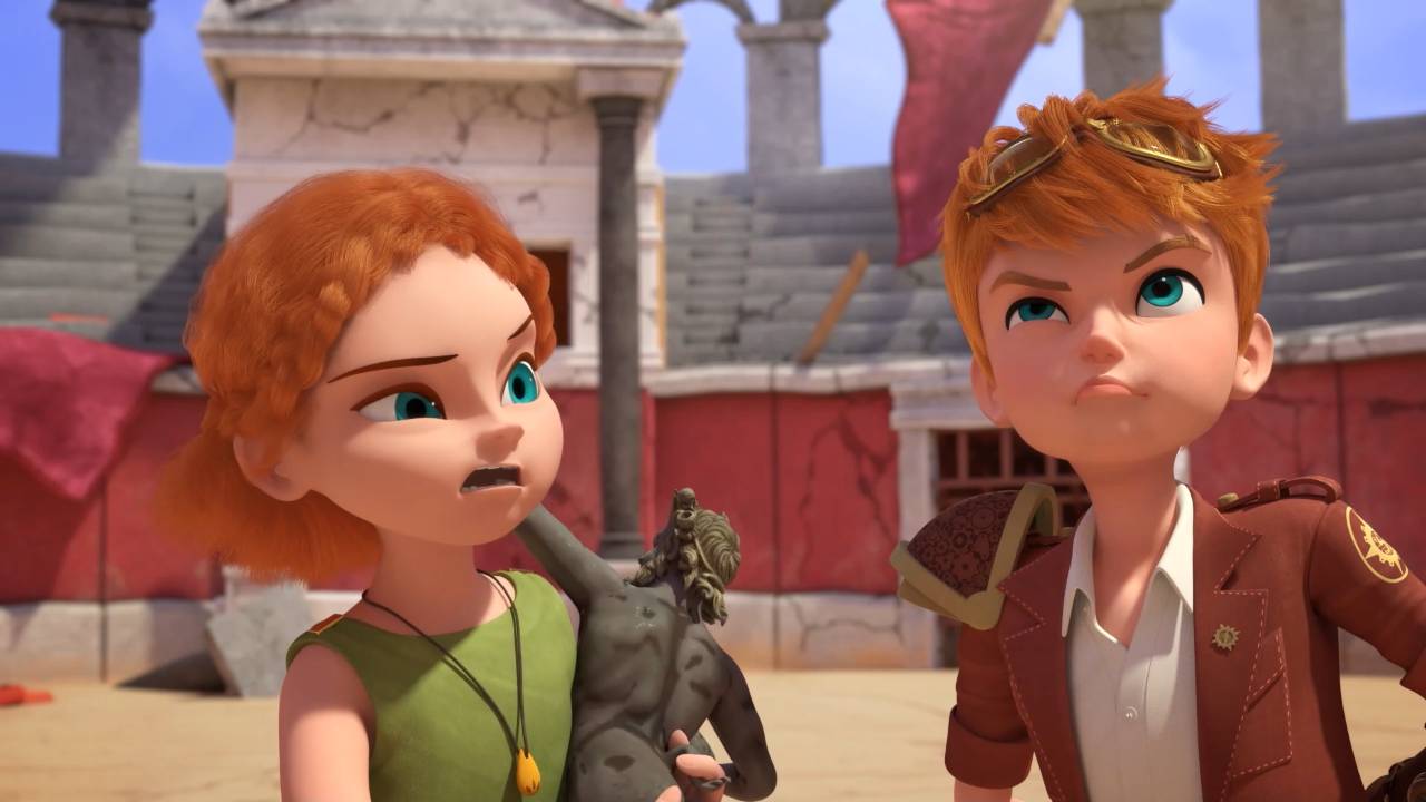 Люк - путешественник во времени. Италия. Последний день Помпеи