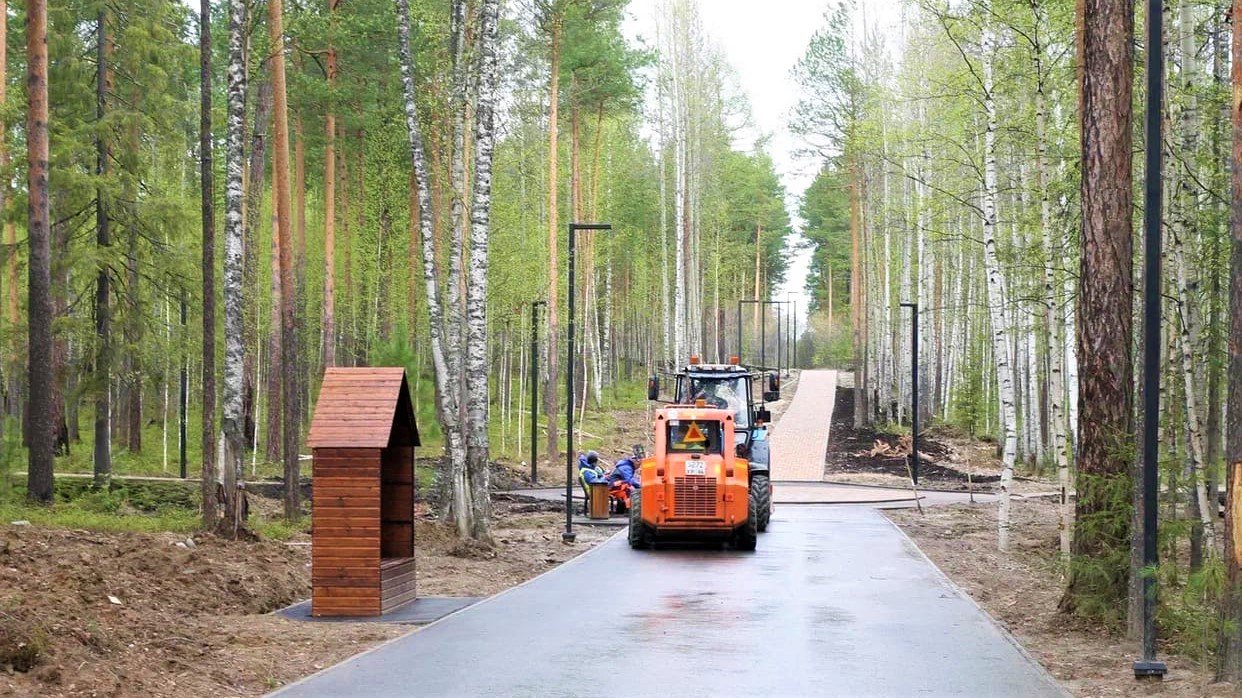 Няганский парк «Центральный лес культуры и отдыха» скоро откроет сезон