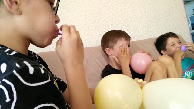 Надуй все шарики Челлендж