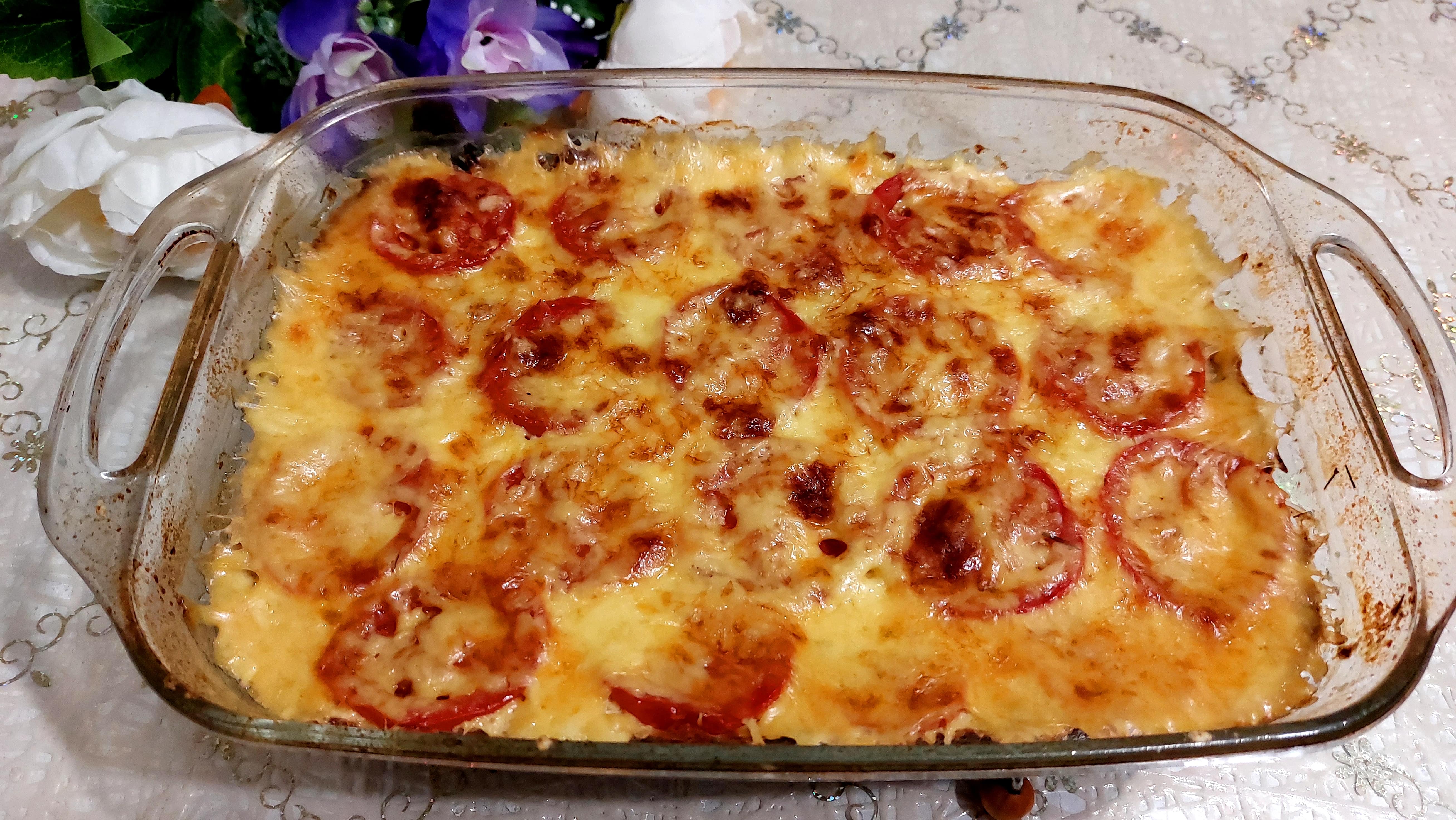 ЛЕТНЯЯ ЗАПЕКАНКА ИЗ ОВОЩЕЙ И ФАРША ,БЫСТРО И ВКУСНО! 💯😋👍