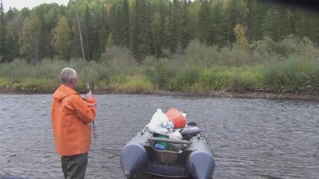 17 Серия Ловля Хариуса по 3 Рыбы Сразу Алтайская Балда Удочка Поплавок Тайга Пьяная Сопка Сухой Пит