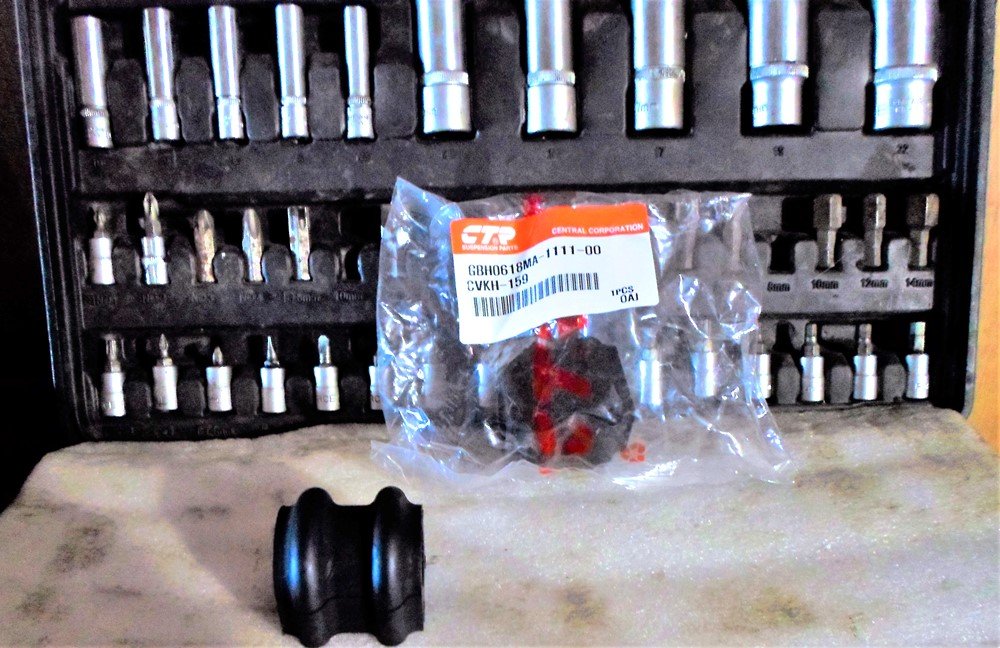 Замена втулок стабилизатора поперечной устойчивости на хендай солярис своими руками.